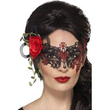 Smiffys Day of the Dead metal filigree eyemask (British brand)