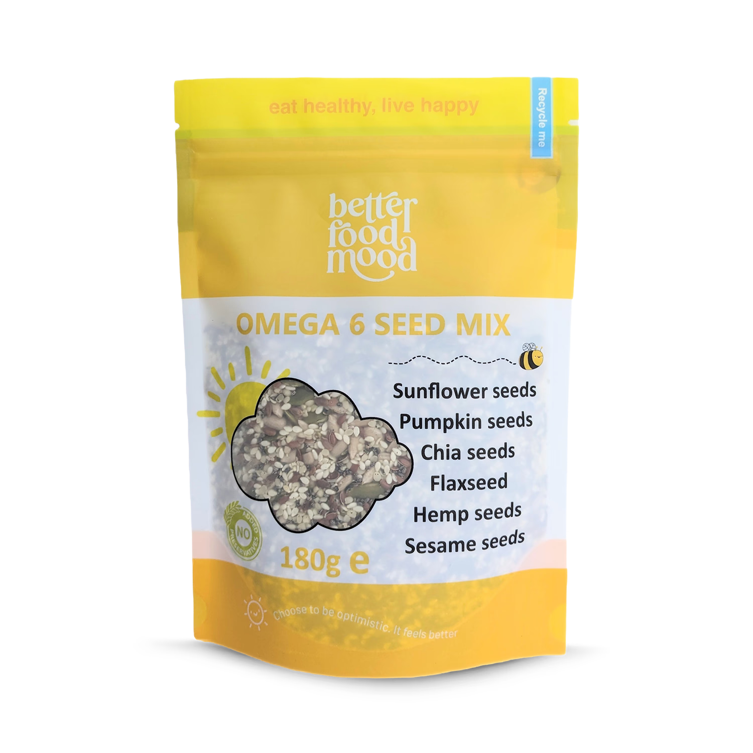 Omega Seeds Mix mixed seeds 180g - British product