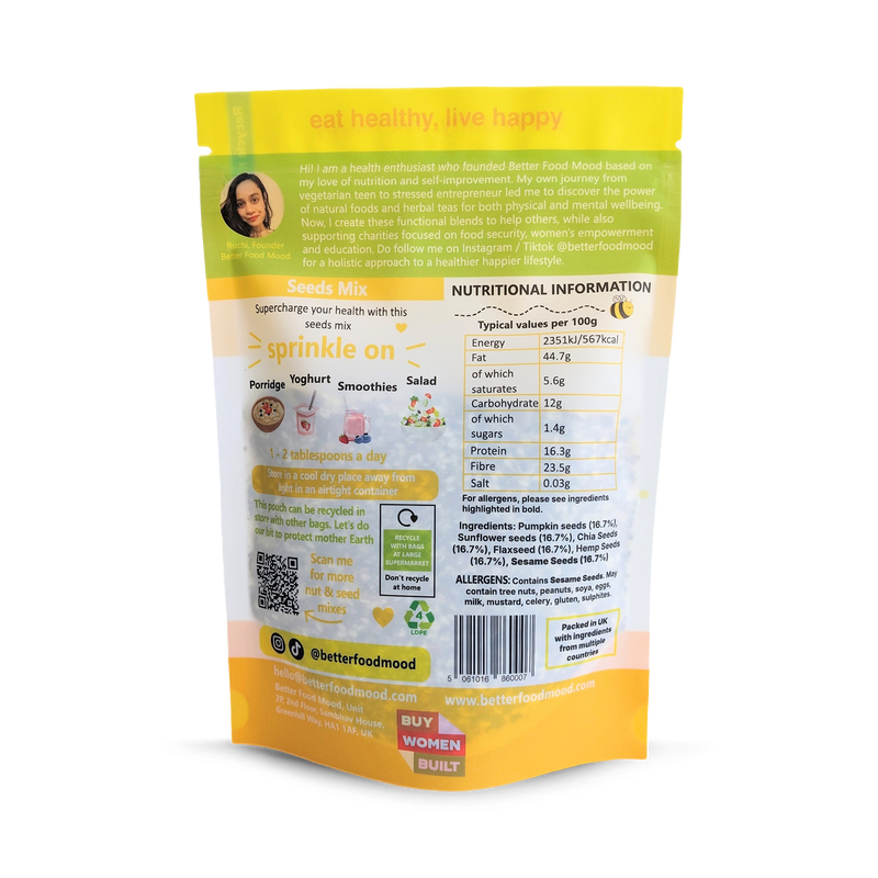 Omega Seeds Mix mixed seeds 180g - British product
