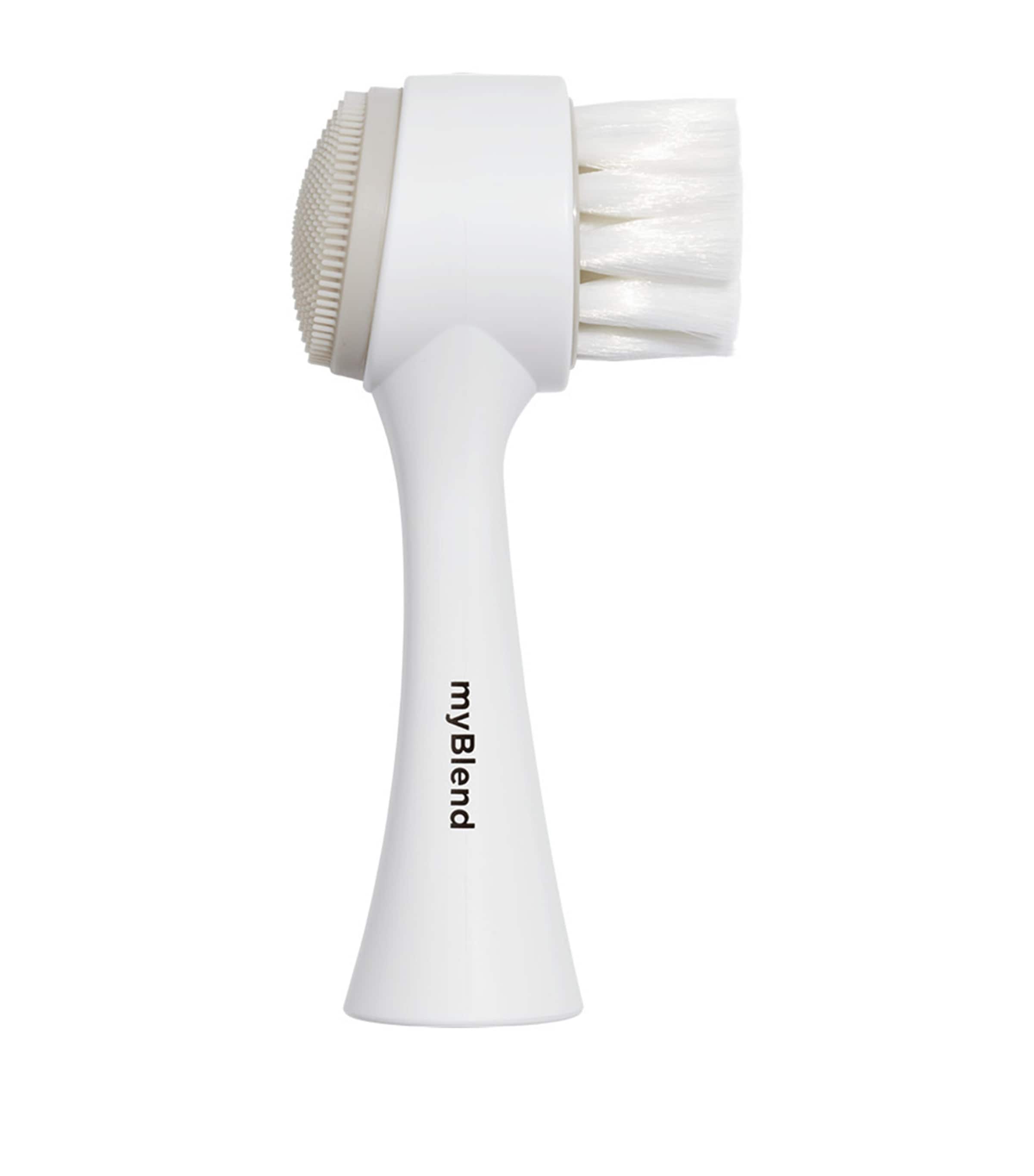 myBlend dual-action cleansing and exfoliating facial brush, imported from the UK