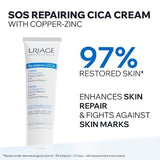 Uriage Bariéderm Cica Cream Copper Zinc 100ml (British brand)