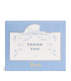 Harrods bow thank you cards pack of 8, UK version