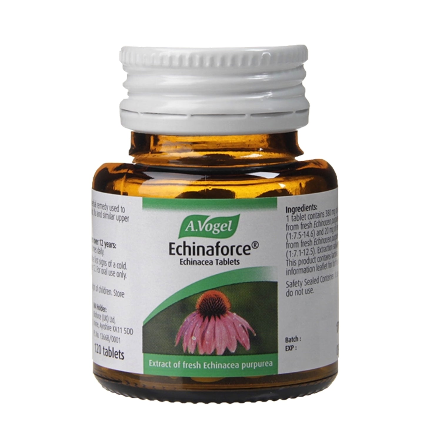 A.Vogel Echinaforce herbal supplement 120 tablets - British product