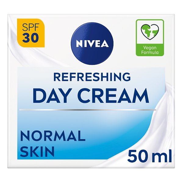 Nivea Refreshing 24H Day Cream With Vitamin E Spf30 50Ml GOODS Superdrug   