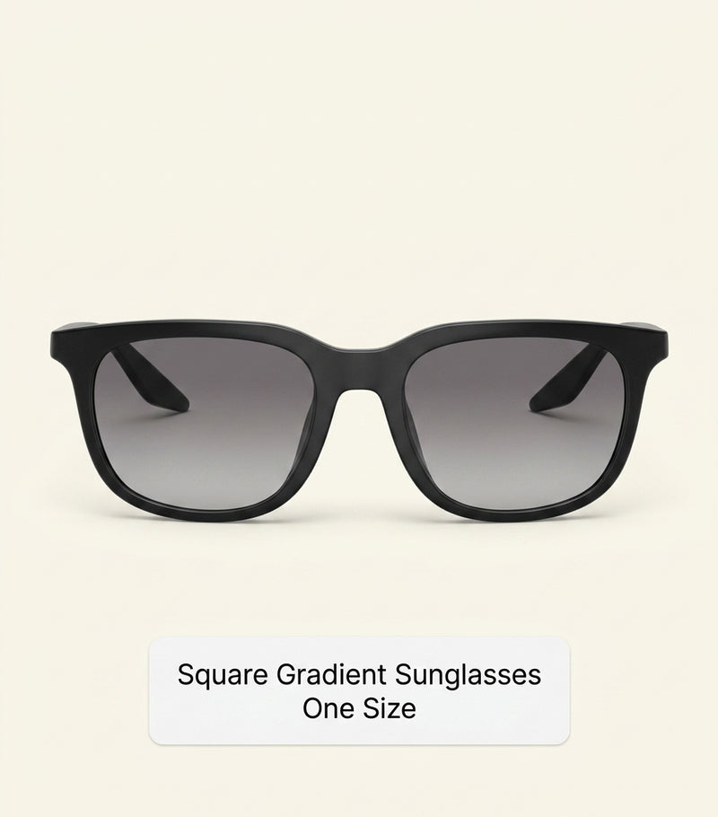 Prada Linea Rossa pillow sunglasses with tinted lenses, imported from the UK
