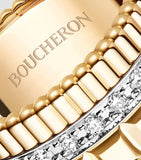 Boucheron Quatre yellow gold diamond ring (British brand)
