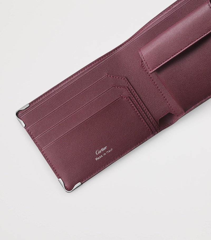 Cartier Must de Cartier leather wallet 9cm x 12cm - British product