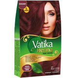Dabur Vata henna permanent hair color burgundy - British product