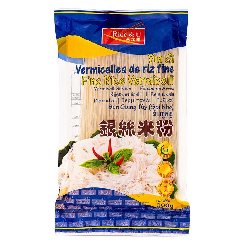 Rice & U fine rice vermicelli Yin Si, imported from the UK