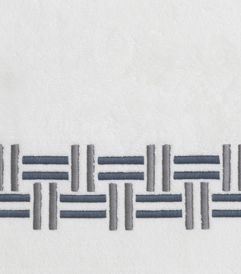 Frette basket weave bath mat 54cm x 87cm - British product