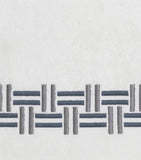 Frette basket weave bath mat 54cm x 87cm - British product