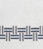 Frette basket weave bath mat 54cm x 87cm - British product