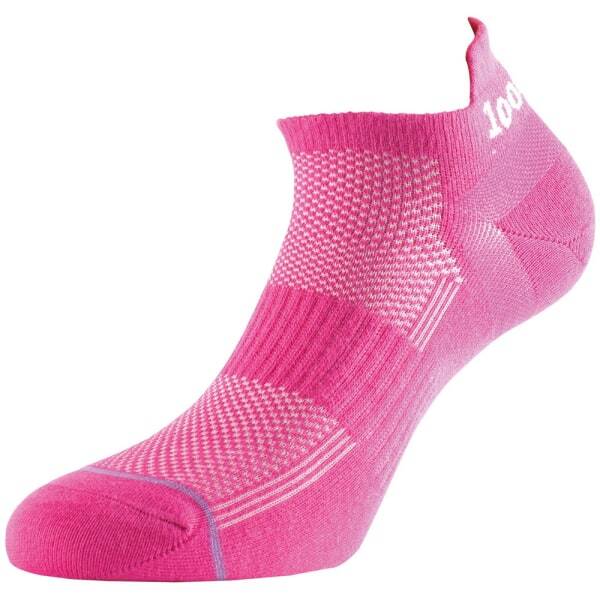 1000 Mile Womens Ultimate Liner Socks (S) GOODS Superdrug Hot Pink  