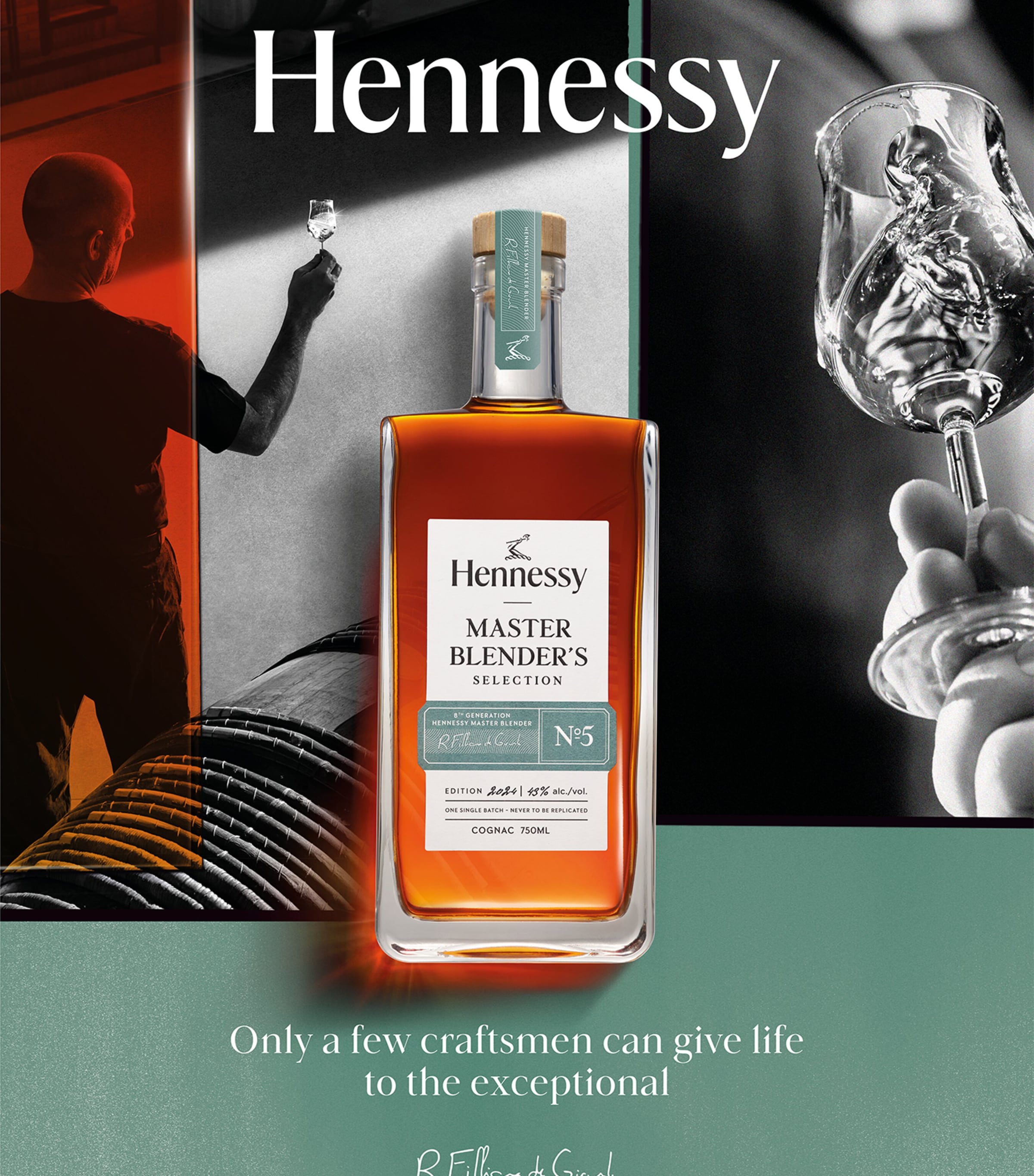 Hennessy Master Blender's Selection No.5 Cognac 50cl, UK version