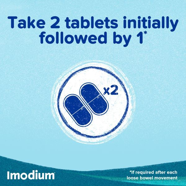 Imodium Dual Action 6'S GOODS Superdrug   