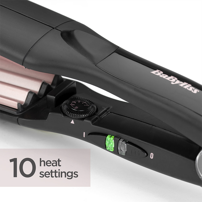 BaByliss professional hair crimper Black 2165Cu, imported from the UK