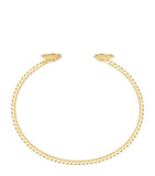 Boucheron Serpent Bohème bangle yellow gold diamonds, UK version
