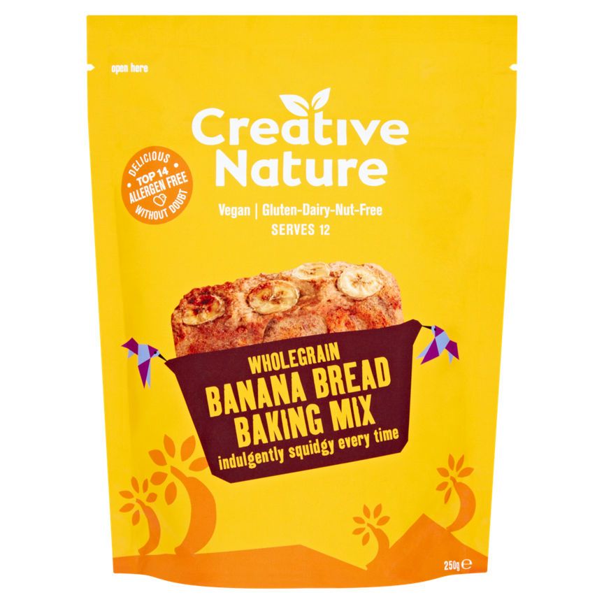 Creative Nature Wholegrain Banana Bread Baking Mix