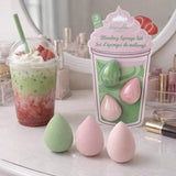 Danielle Creations matcha blending sponge set 3pc, imported from the UK