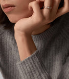 Cartier LOVE wedding band rose gold diamond pave (British brand)