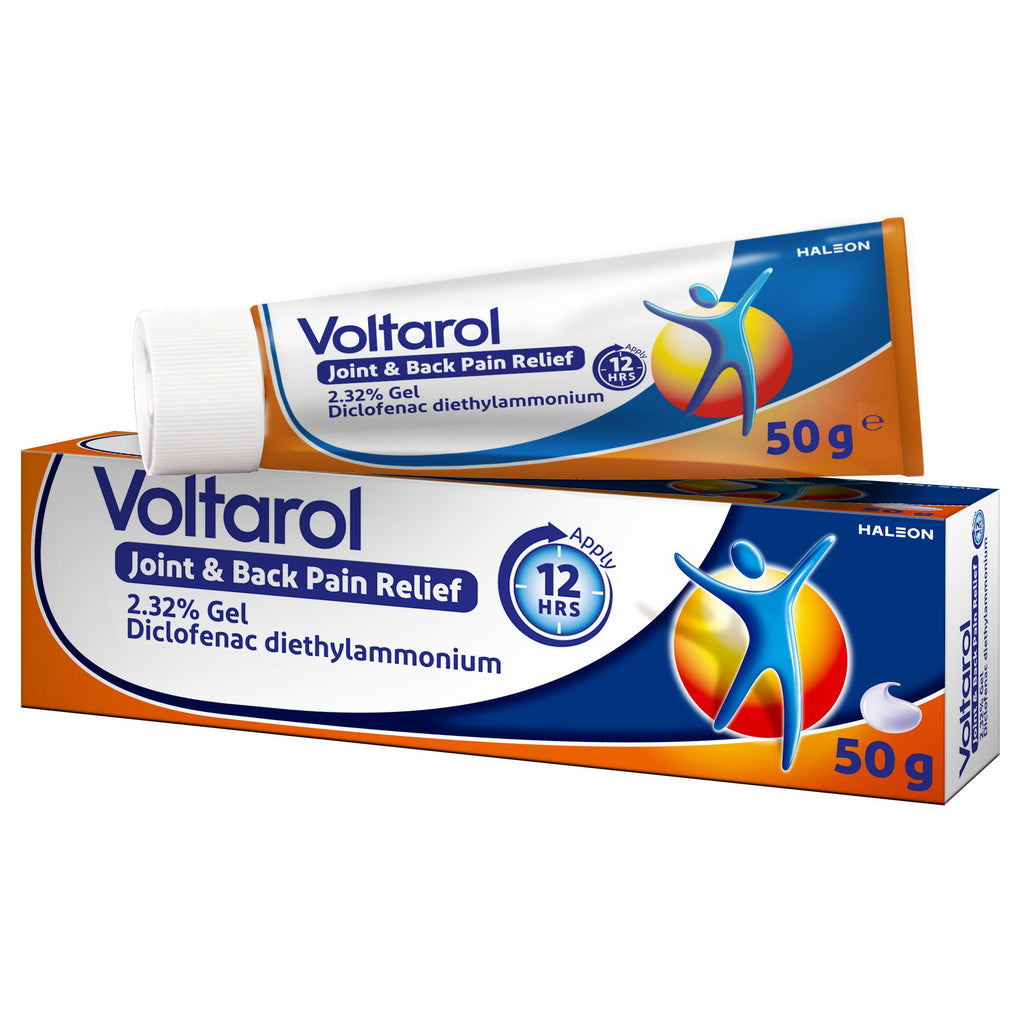 Voltarol Joint & Back Pain Relief 2.32% Gel 50g