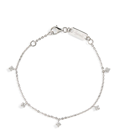 Harrods Harrods White Gold and Diamond Bracelet (0.60ct)- Buy online at McGrocer
