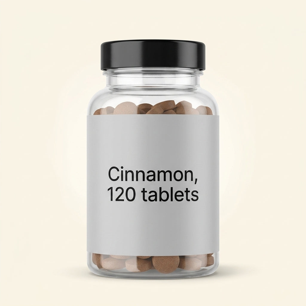 Holland & Barrett Cinnamon tablets 120 count, imported from the UK