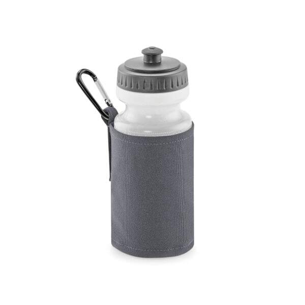 Quadra Water Bottle And Fabric Sleeve Holder GOODS Superdrug Light Graphite  