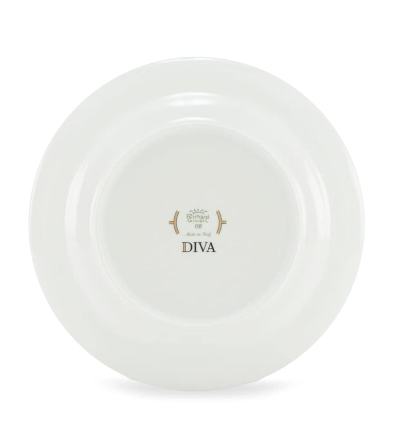 GINORI 1735 porcelain soup plate Celeste 24cm - British product