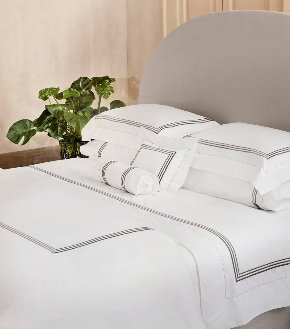Pratesi Tre Righe super king duvet cover, imported from the UK