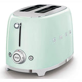 Smeg WKF01, TSF01 Stovetop Kettle and Toaster in Light Green