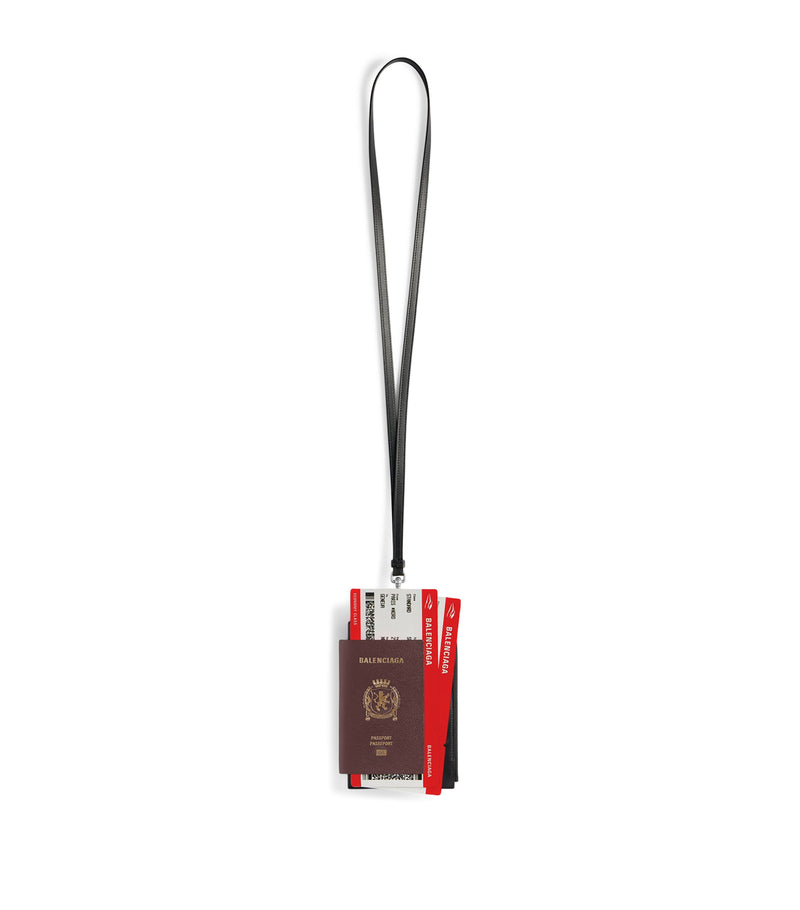 Balenciaga calfskin passport phone holder - British product