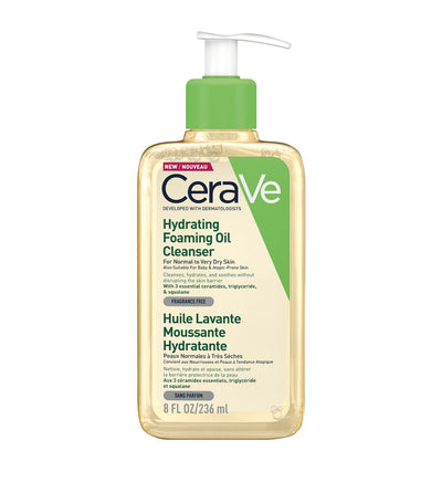 Harrods CeraVe Hydrating Foaming Oil Cleanser 236ml- Buy online at McGrocer