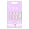 DNR Finishing Touches Lilac Short Square Nails - British product