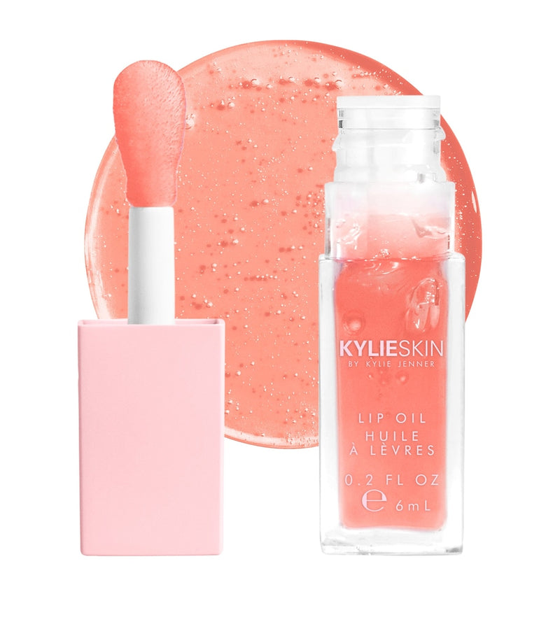 Kylie Cosmetics hydrating lip oil with plumping complex, UK version