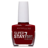 Maybelline Forever Strong Gel 130 Rose Poudre Nail Polish GOODS Superdrug Deep Red  