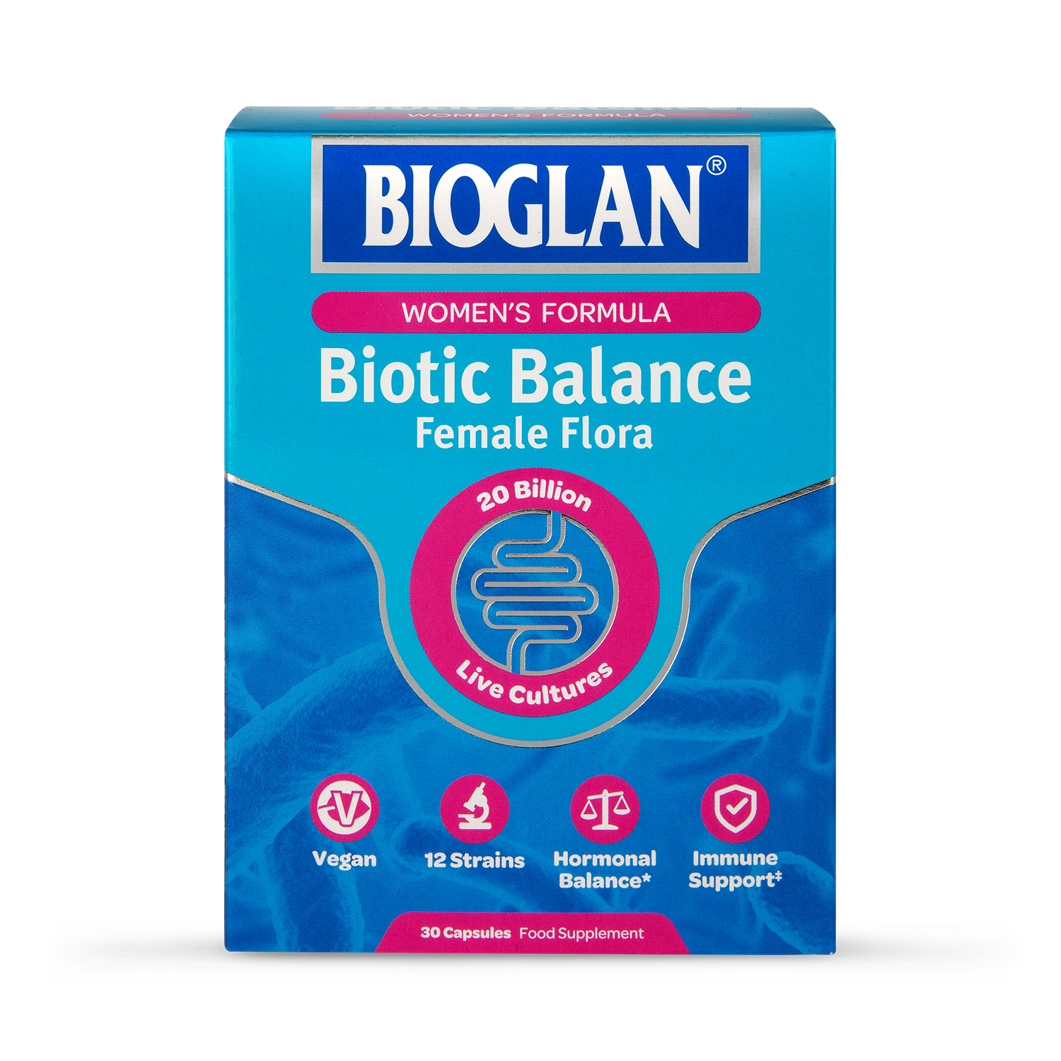 Bioglan Biotic Balance Women 30 Capsules - British product