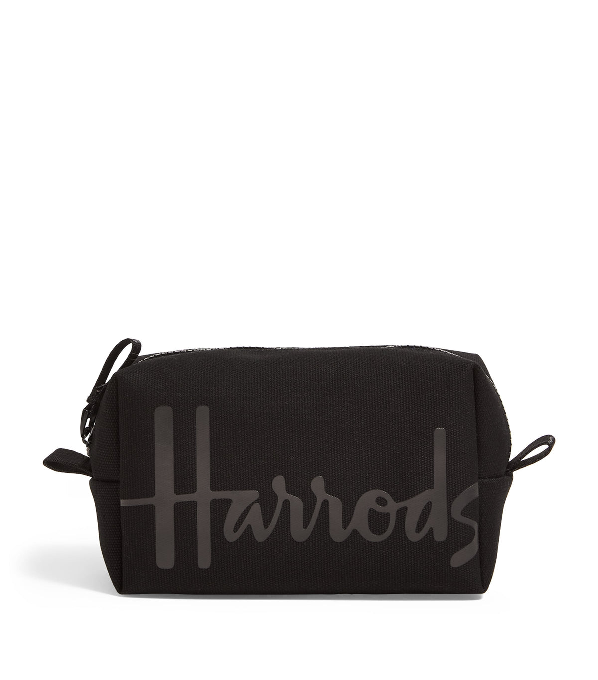 Harrods Cotton Logo cosmetics bag, UK version