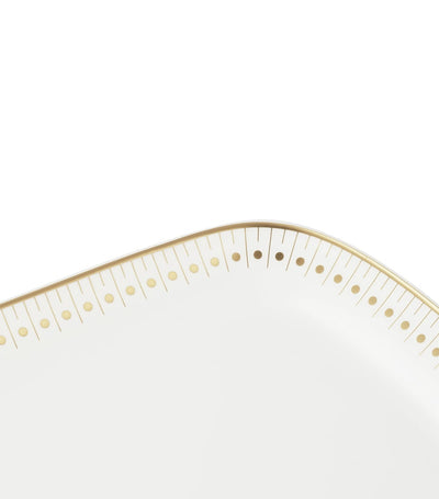 Plat à gâteau en porcelaine Christofle Malmaison Impériale 37cm Harrods - Acheter en ligne chez McGrocer