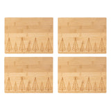 Habitat Bamboo Tree Placemats 4pk GOODS Sainsburys   