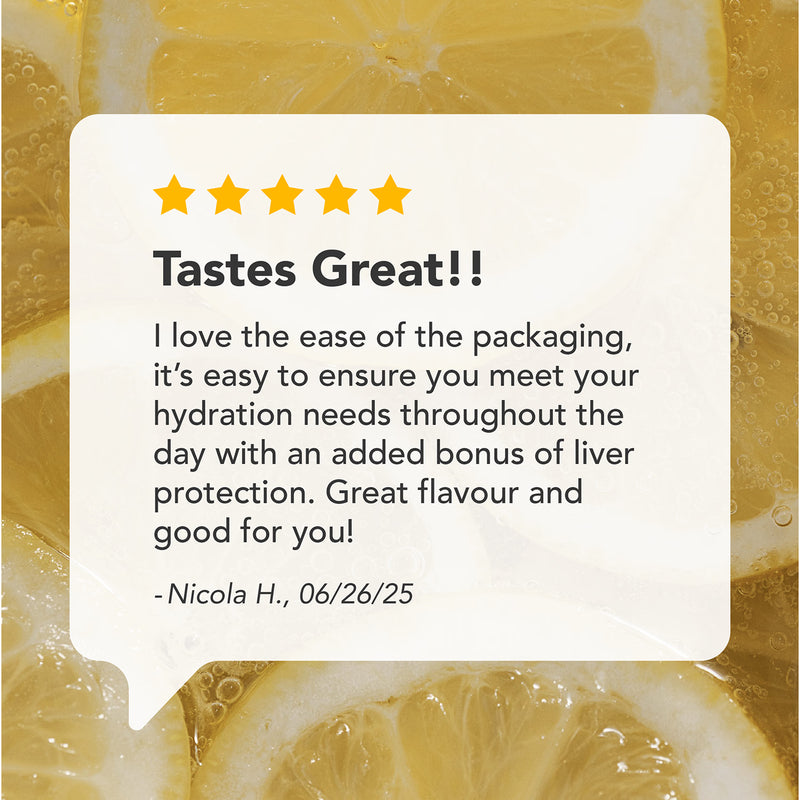 Zooki Hydration+ Liver Health Lemon Ginger Sachets 7 (British brand)