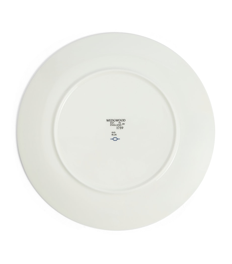 Wedgwood Gio Blue bone china plate 23cm, imported from the UK