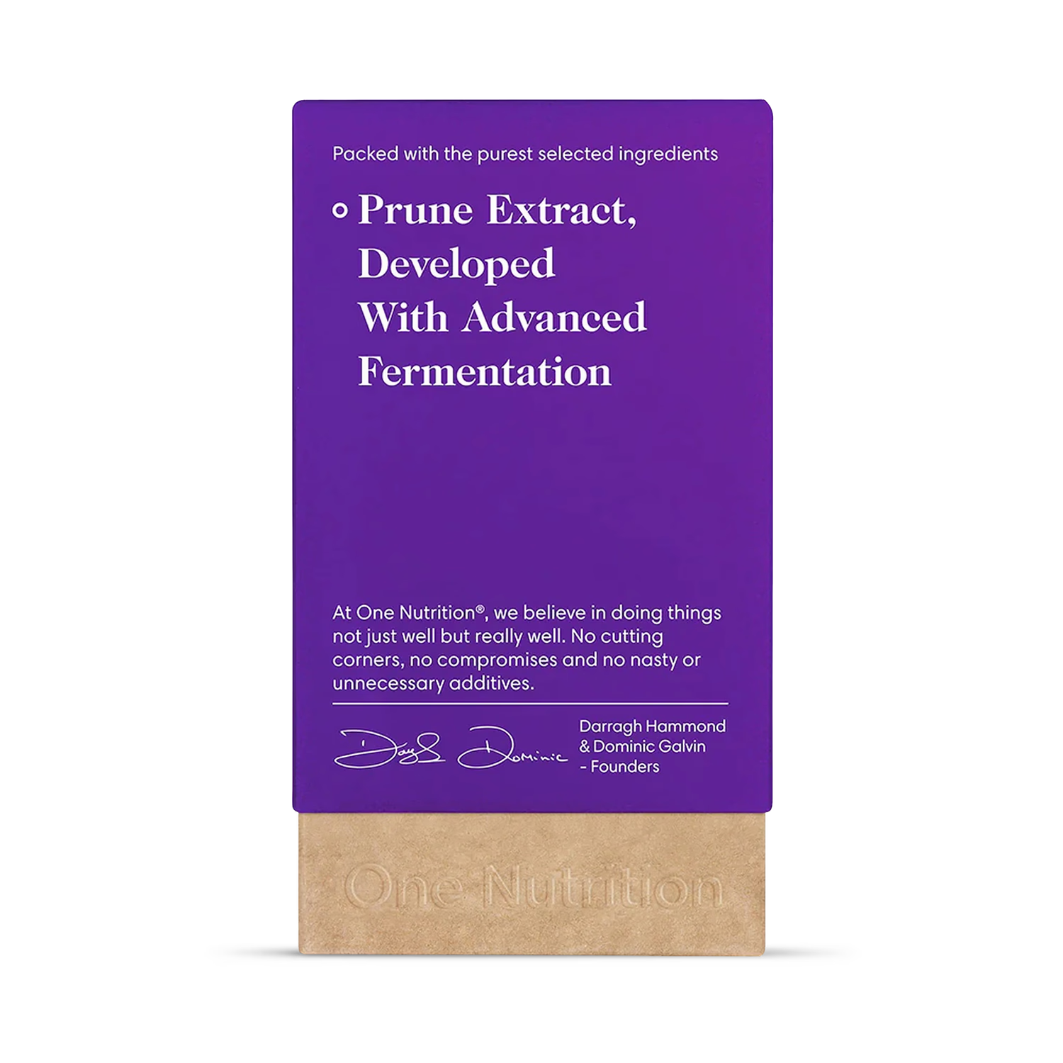 One Nutrition Prune Ease digestive supplement 50 capsules - British product