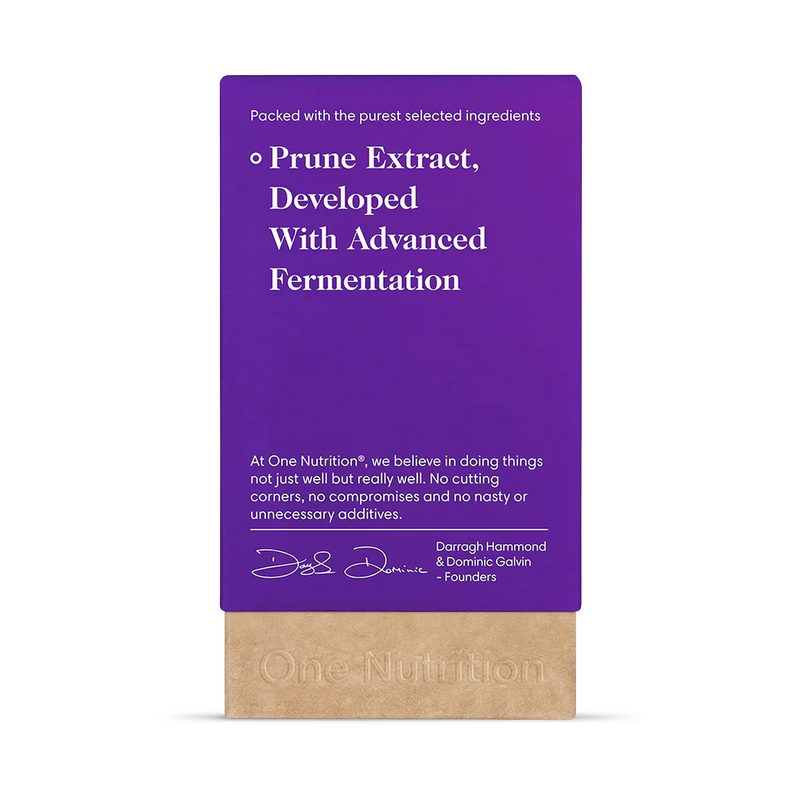 One Nutrition Prune Ease digestive supplement 50 capsules - British product