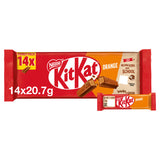 Kit Kat 2 Finger Orange Chocolate Biscuit Bars Bumper Multipack GOODS ASDA   