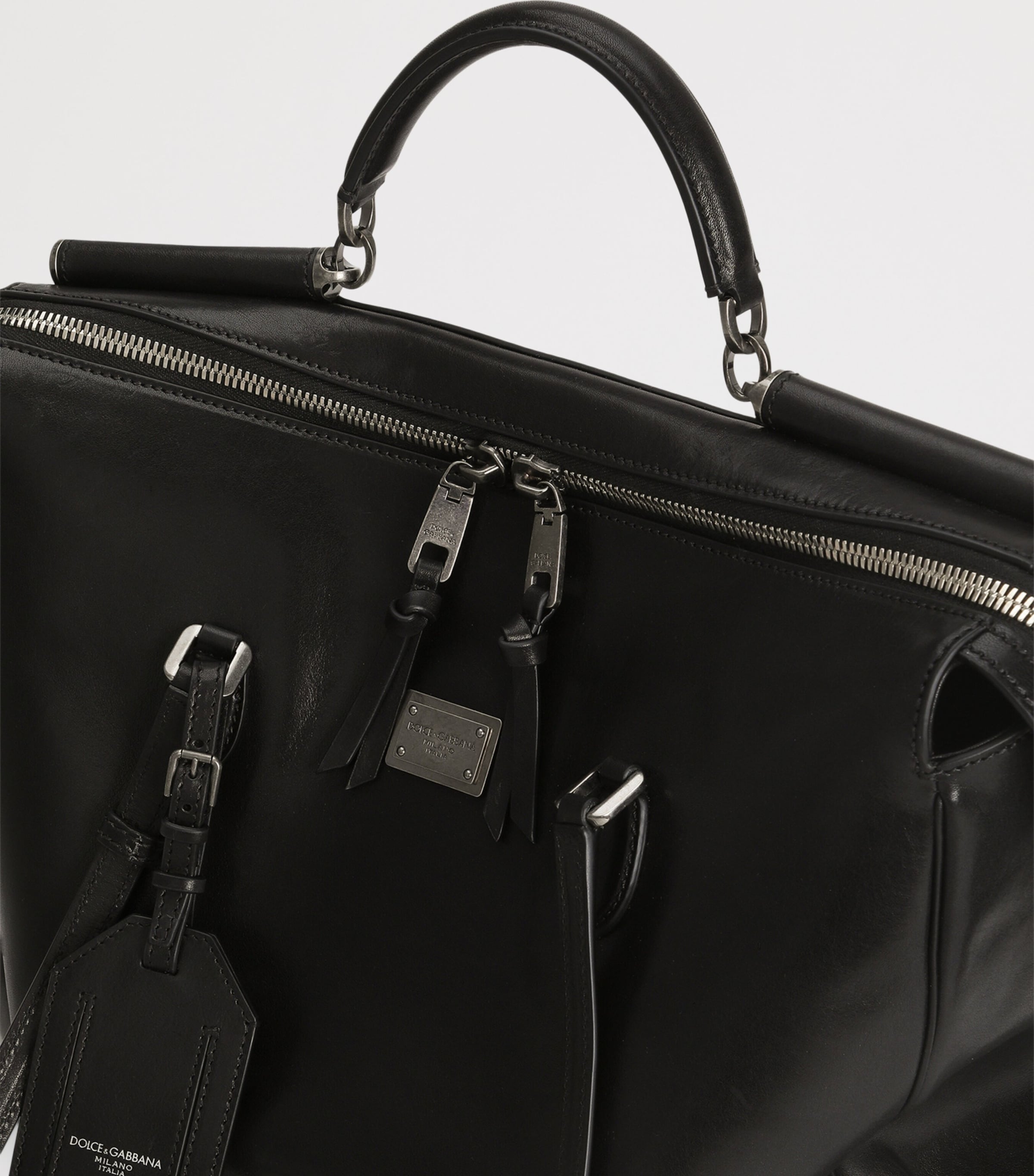 Dolce&Gabbana leather-blend top-handle bag one size (British brand)