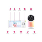 VTech RM5766HD smart baby monitor 5 inch screen, UK version