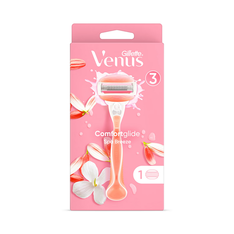 Venus Comfortglide Spa Breeze razor refill 1 blade, imported from the UK
