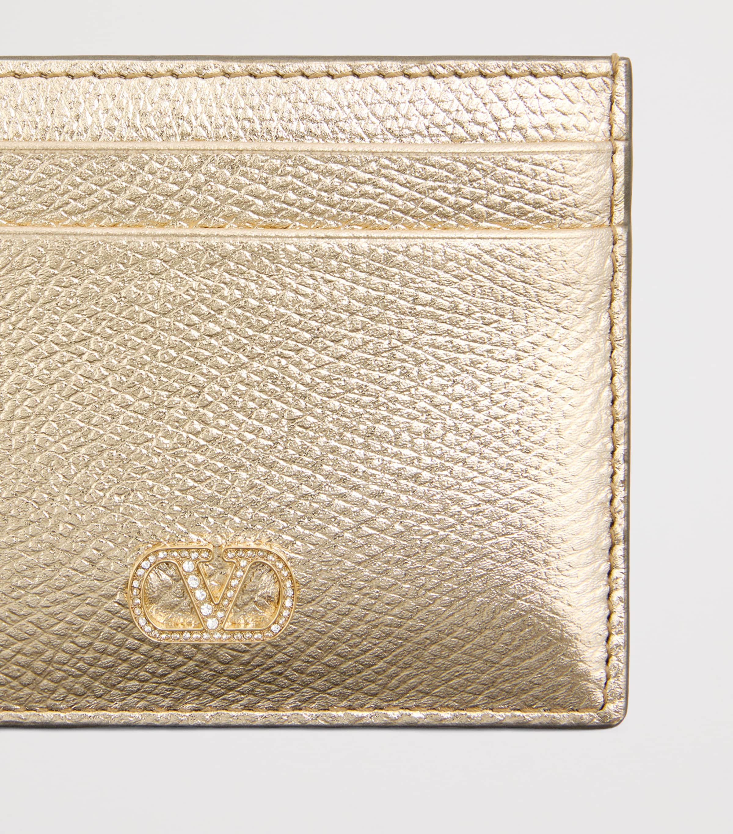 Valentino Garavani leather card holder VLogo Signature - British product