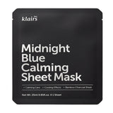 Dear Klairs Midnight Blue Calming Sheet Mask - British product